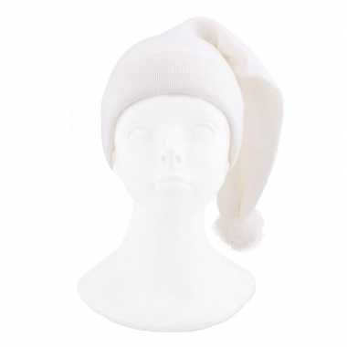 6x verkleed slaapmutsen creme